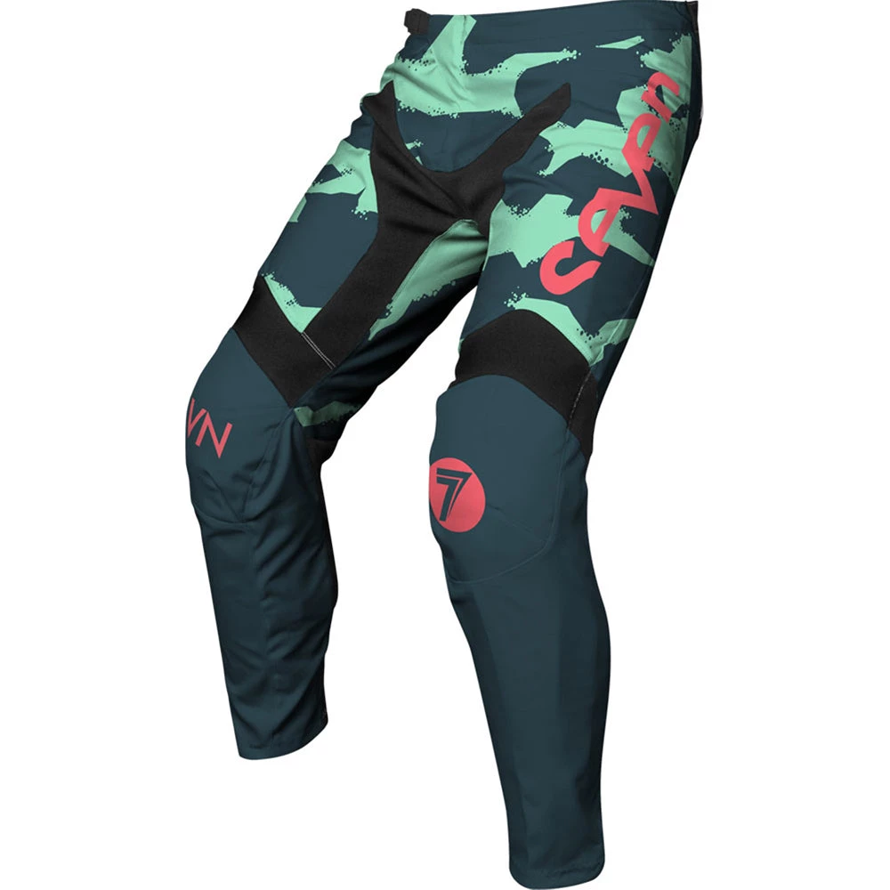 Seven - 2021 Youth Vox Pursuit Camo Pants Colour MINT 1 Seven - 2021 Youth Vox Pursuit Camo Pants Colour MINT