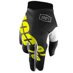 100% - 2017 Youth iTrack Gloves Colour BLKYW