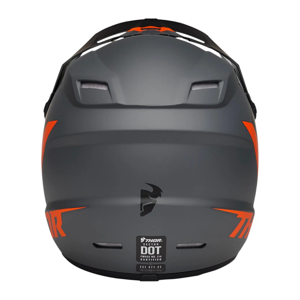 Thor - 2022 Youth Sector Chev Helmet Colour GYOR 3 Thor - 2022 Youth Sector Chev Helmet Colour GYOR - Image 3