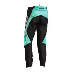 Thor -2022 Youth Sector Chev Pants Colour BLKMINT -KIDS MOTORBIKE GEAR shop ythsectormint3 1000x
