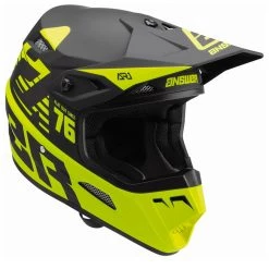 Answer - 2022 Youth AR-1 Bold MX Helmet Colour BLKYW